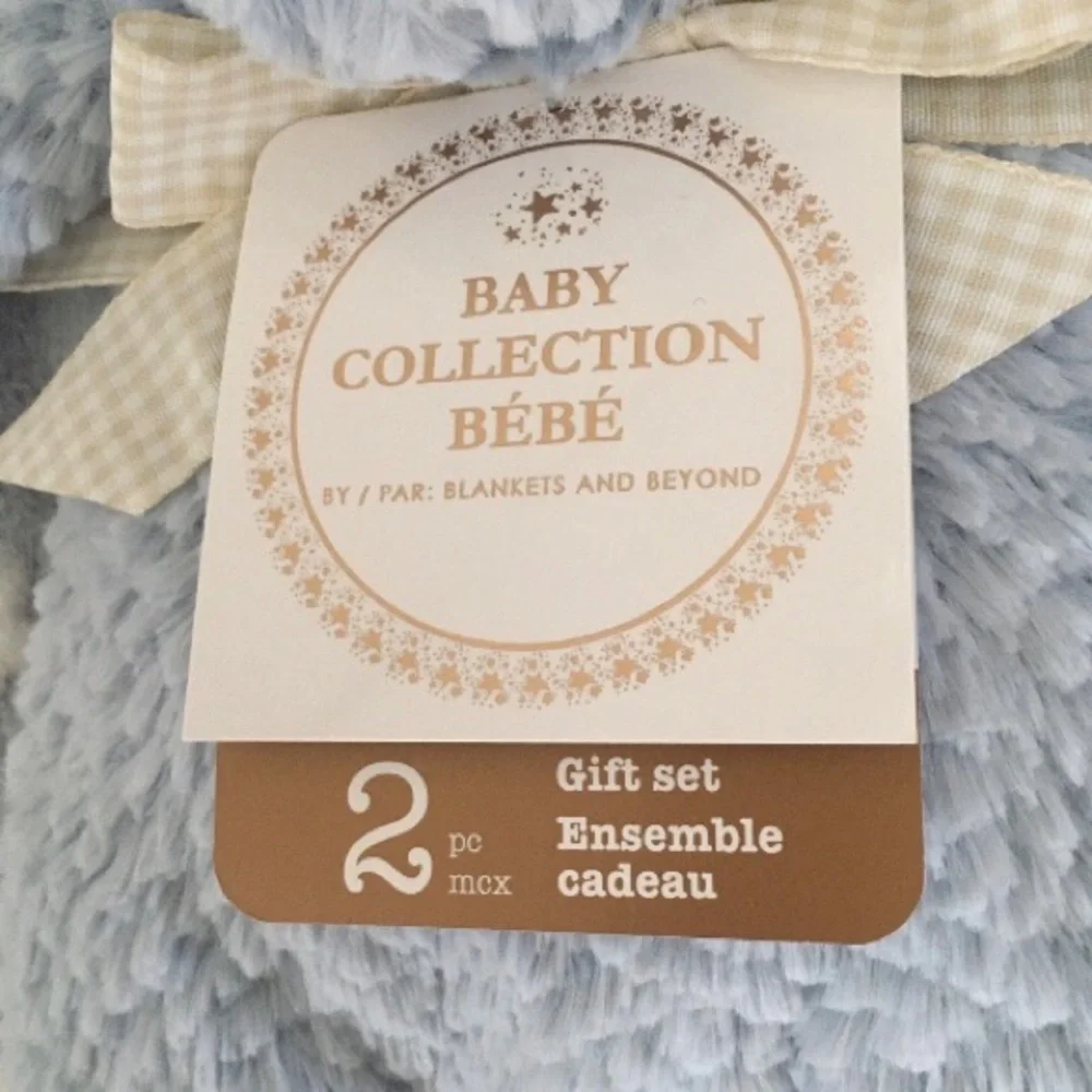 NEW Baby Blanket and Lovey Set Soft Baby Toy Puppy Baby Gift | Blankets & Beyond